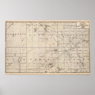 Póster Algodão, Murray, Condado de Pipestone, Minnesota