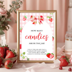 Poster Alguém Muito Doce Sinal de Mesa para Adivinhar Q