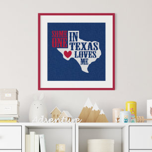 Poster Alguém no Texas me ama