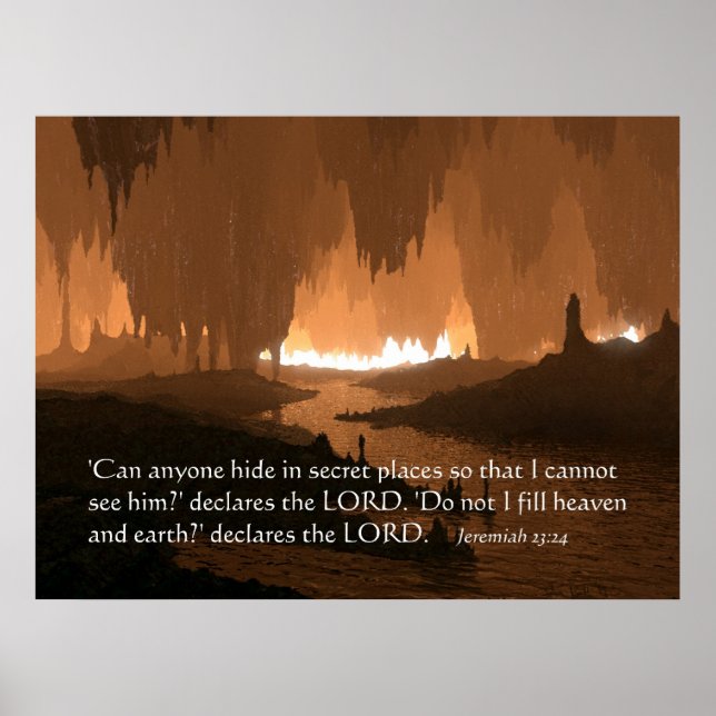 Póster Alguém pode se esconder? (Frente)