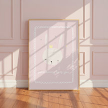 Algum Coelhinho Ama Você Arte Para Quarto de Menin