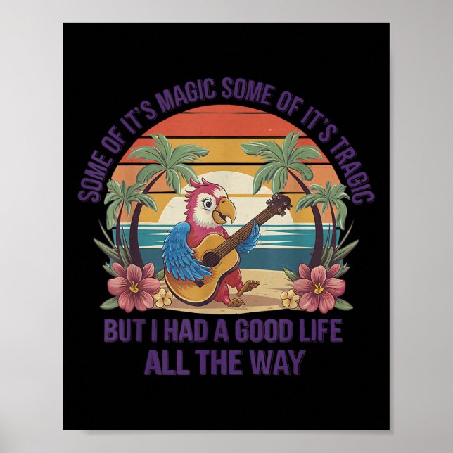 Poster Alguma Coisa É Mágica Alguma Coisa É Trágica Papag (Frente)