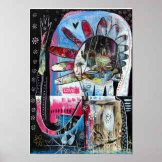 Póster Algumas coisas não podem ser controladas por Impre