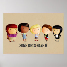 Poster Algumas Meninas da Subcultura