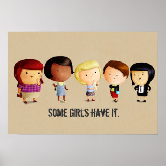 Poster Algumas Meninas da Subcultura