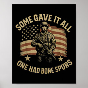 Poster Alguns Deram Tudo O Que Tinham Veteranos De Esporõ