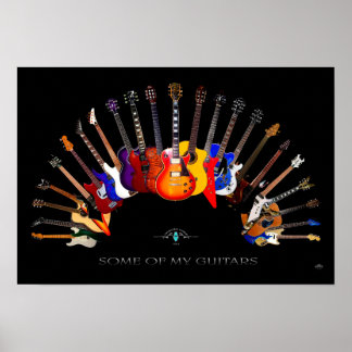 Poster Alguns dos meus guitarras ~ SolidSpaceStudio desde