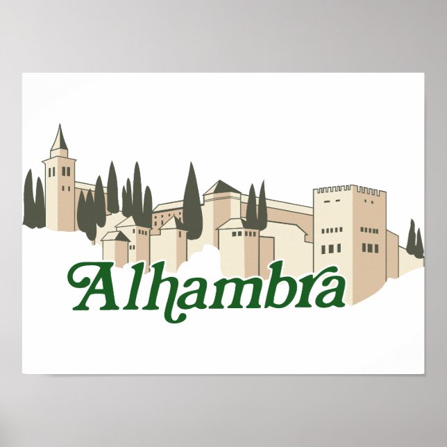 Poster Alhambra (Frente)