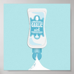 Poster Alho Aioli
