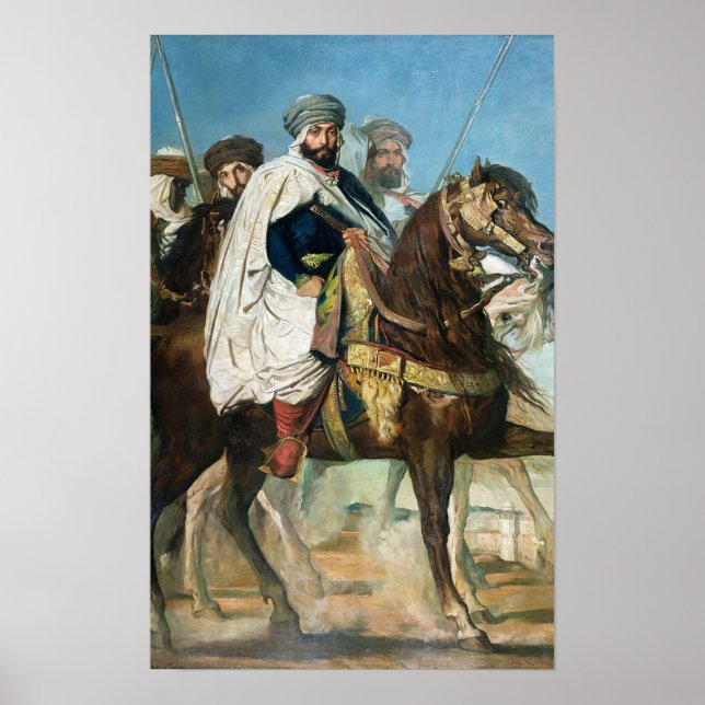 Póster Ali Ben Ahmed, o último Califa de Constantina (Frente)