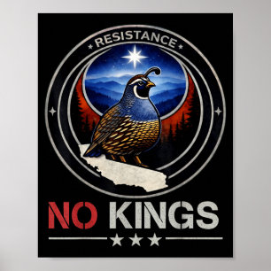 Poster Aliança de resistência do pássaro rebelde da Calif