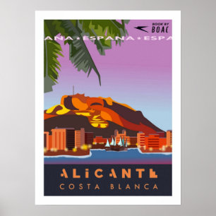 Poster Alicante Viagem