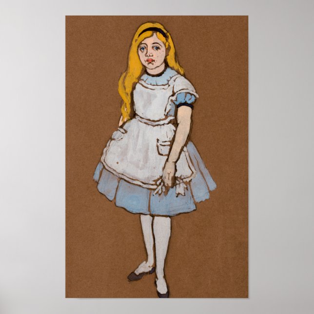 Poster Alice (1915) William Penhallow Henderson. (Frente)