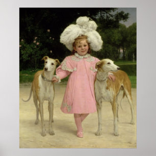 Póster Alice Antoinette de la Mar, 5 anos