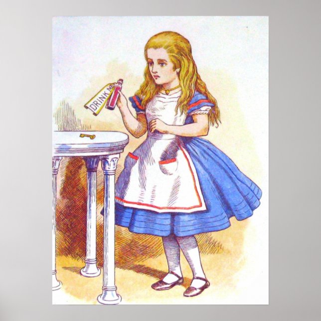 Poster Alice Bebe Cores (Frente)