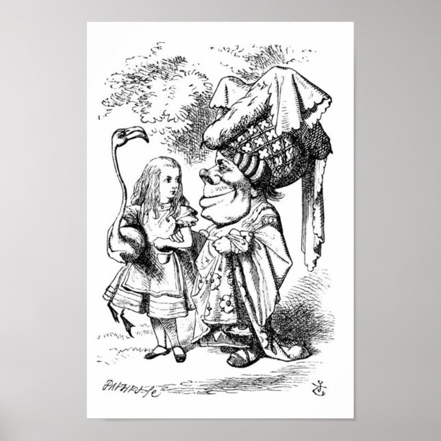Poster Alice e a Duquesa (Frente)