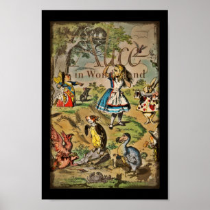 Póster Alice e cobrir afligidos dos amigos