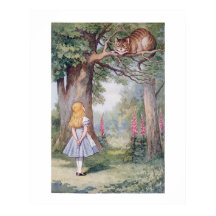Alice e o Gato de Cheshire,
