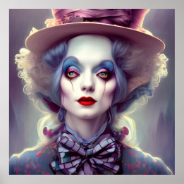 Poster Alice é o ódio