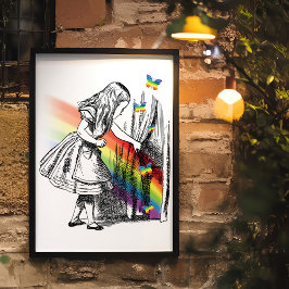 Poster Alice LGBT no País das Maravilhas