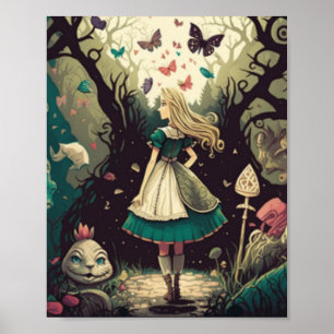 Poster Alice Lost na Terra das Maravilhas