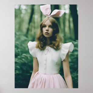Poster Alice na moda da floresta Expirou a moda do filme