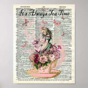Poster Alice na página do dicionário do país das