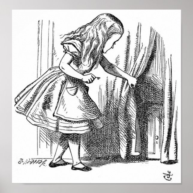 Poster Alice no País das Maravilhas (Frente)