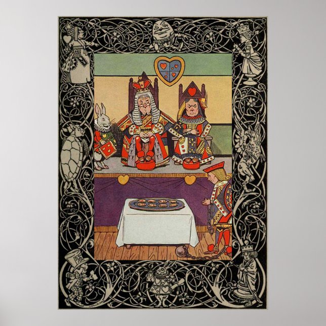 Póster Alice No País Das Maravilhas (Frente)