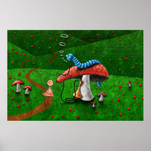 Póster Alice no país das maravilhas - conselho de