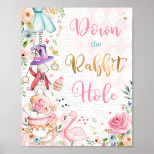 Poster Alice No País Das Maravilhas De Onederland Festa d