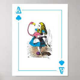 Poster Alice no País das Maravilhas - Grande Cartão de Jo