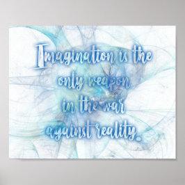 Poster Alice no País das Maravilhas Imaginação Horizontal