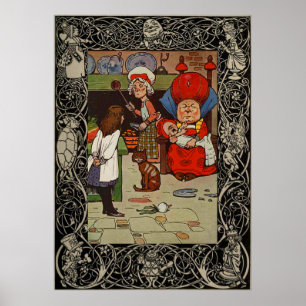 Poster Alice No País Das Maravilhas Que Roubou As Tartes