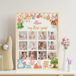 Poster Alice no País das Onederland - Primeiro Passo da F