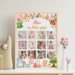 Poster Alice no País das Onederland - Primeiro Passo da F