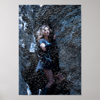 Póster Alice numa tempestade de neve