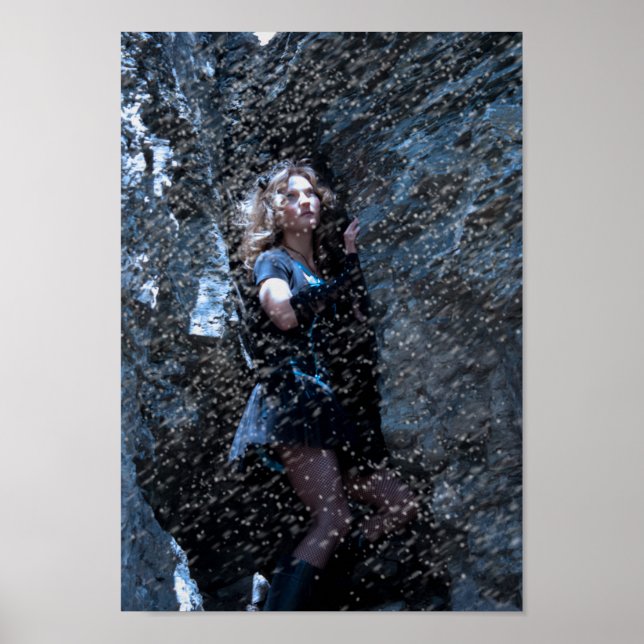 Póster Alice numa tempestade de neve (Frente)