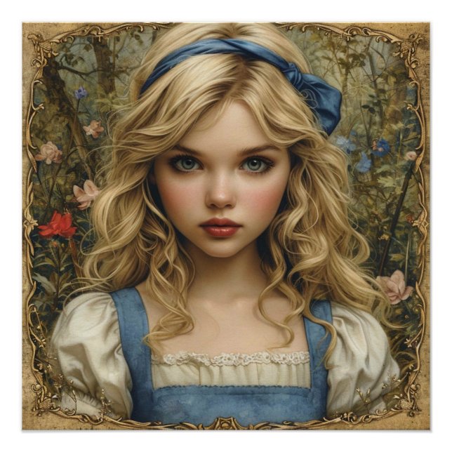 Póster Alice's Whimsy Odyssey (Frente)