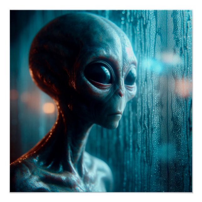 Póster Alienígena (Frente)