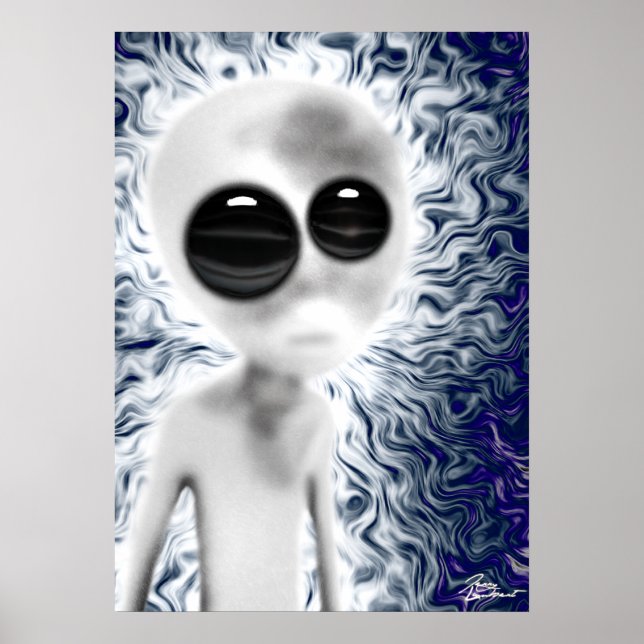Poster Alienígena (Frente)