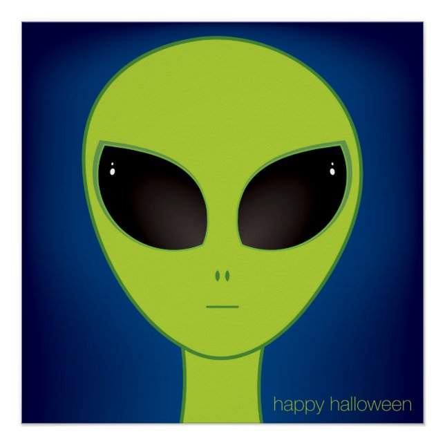 Póster Alienígena (Frente)