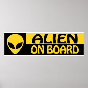POSTER ALIENÍGENA A BORDO