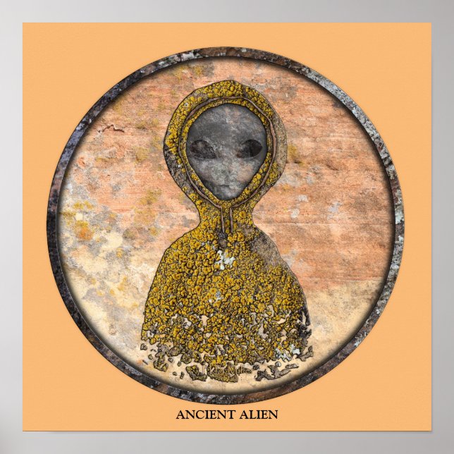 POSTER ALIENÍGENA ANTIGA (Frente)