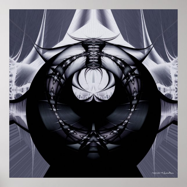 Póster Alienígena Cápsula (Frente)