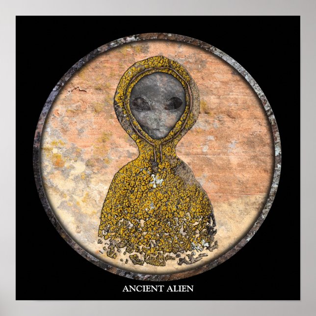 POSTER ALIENÍGENA DE  ANTIGO (Frente)