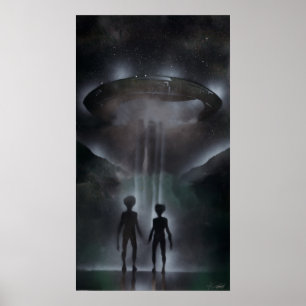 Poster Alienígena de Roswell