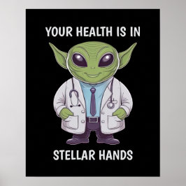 Poster Alienígena Doutor