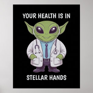 Poster Alienígena Doutor
