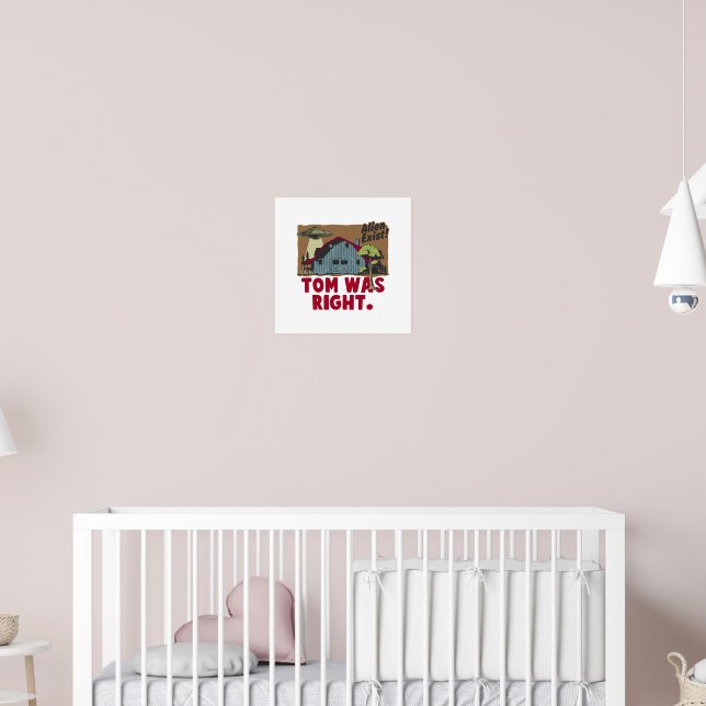 Poster alienígena existente (Berçário 2)